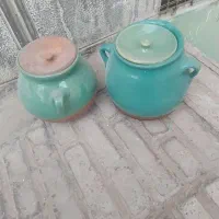 ۲ عدد قابلمه سفالی سالم