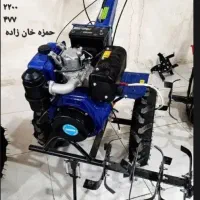 تیلر شخم زنی دور درختان و باغ ها