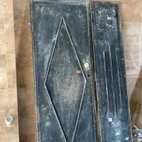 درب آهنی دو تکه