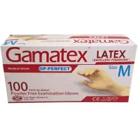 دستکش لاتکس مدیوم Gamatex
