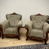 مبلمان ۷ نفره شرکتی|مبلمان خانگی و میز عسلی|سمنان, |دیوار