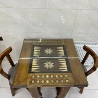 میز و صندلی میز بازی تخته نرد و شطرنج|میز و صندلی غذاخوری|فومن, |دیوار