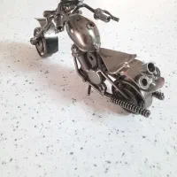 موتوردست سازفلزی دکوری تزیینی خیلی زیبا|مجسمه، تندیس، ماکت|قم, زنبیل آباد|دیوار