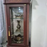 بوفه چوبی معرق در حد نو