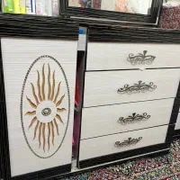 دروار اینه دار سه تیکه|تخت و سرویس خواب|کرمان, |دیوار