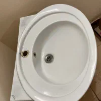 روشویی چینی مروارید|لوازم سرویس بهداشتی|بابل, |دیوار