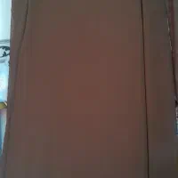 لباس کرپ قهوه ای