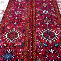 یک جفت فرش دستبافت کناره بارماخ توخوش۷۵در ۳متر