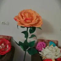 اباژور گل دکوری|چراغ خواب و آباژور|هشتگرد, قاسم آباد بزرگ|دیوار