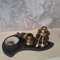 فروش ظروف چوبی و سنگ مصنوعی طرح چوب