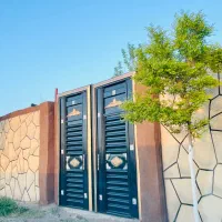 زمین باغ ویلا باغچه داخل مجتمع ویلایی چسبیده بافت