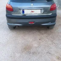 206 مدل 84نوک مدادی|خودرو سواری و وانت|ابریشم, |دیوار