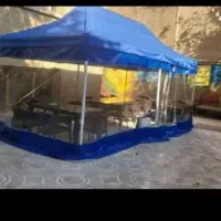 اصل برزنت صندلی چادروسایبان میزچهارپا درافسریه