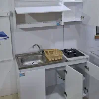 ست کابینت گاز تک شعله 120 cm زیر سینک دستگیره مخفی|مصالح و تجهیزات ساختمان|تهران, حسنآباد|دیوار