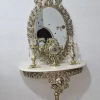 اینه شمعدون برنز