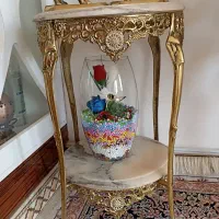 غزال برنزبه همراه میزبرنزی|صنایع دستی و سایر لوازم تزئینی|کرمانشاه, |دیوار