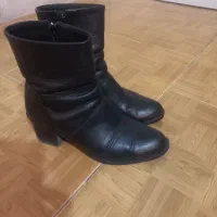 نیم بوت چرم