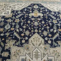 فرش 12متری ماشینی سرمه ای|فرش|رودهن, |دیوار