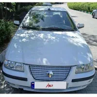 سمند مدل ۹۲ سی ان جی دستی بدون رنگ سالم