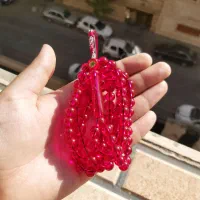 تسبیح سندلوس سرخابی|کلکسیون اشیاء عتیقه|تهران, بهمن یار|دیوار