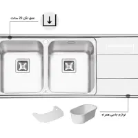 3عدد سینک ظرفشویی نو