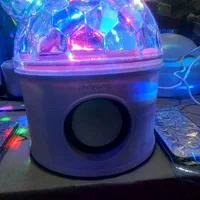 چراغ دیسکویی گردون رومیزی سرپیچ خورسقفی ریموت دار|ریسه و چراغ تزئینی|اردبیل, |دیوار