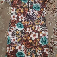 بلوز کشی گلدار