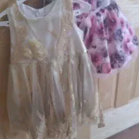 لباس دخترانه  مجلسی  هر دو قیمتش ۴۰۰ هزار