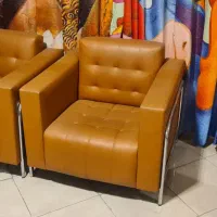 مبل تک نفره چرمی اداری و مسکونی|مبلمان اداری|تهران, مولوی|دیوار