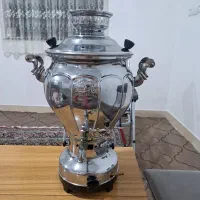 سماور گازی بزرگ استیل