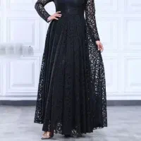 لباس مجلسی مزونی مخملی|لباس|طبس, |دیوار