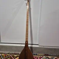 سه تار کاسه گردو استاد یداله گودرزی|سازهای سنتی|اصفهان, باغ زرشک|دیوار