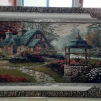 تابلو فرش و حلقه ورزشی|تابلو فرش|باشت, |دیوار