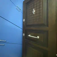 درب زد سرقت درحد نو|مصالح و تجهیزات ساختمان|هشتگرد, شهرک اداری|دیوار