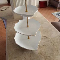 شیرینی  خوری سرامیک سه طبقه شیک