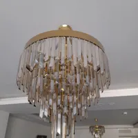 دو عددلوستر کریستال شیک
