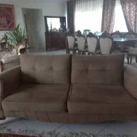 مبلمان ۷ نفره چوب راش|مبلمان خانگی و میز عسلی|تهران, اکباتان|دیوار