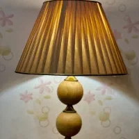2 عدد آباژور چوبی شیک با رنگ نود