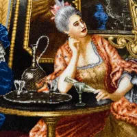 تابلو فرش دستبافت تبریز|تابلو فرش|اصفهان, برازنده|دیوار