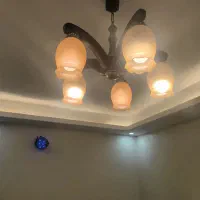 لوستر 5 شاخه|لوستر و چراغ آویز|تهران, تسلیحات|دیوار