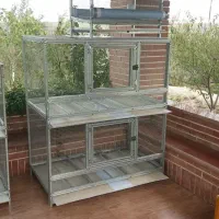 ساخت قفس گالوانیزه (سفارشی)|لوازم جانبی حیوانات|گنبد کاووس, |دیوار