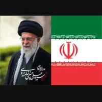 پرچم ایران وامام شهید