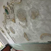 گچبری،رنگ پتینه کاری رنگ کناف