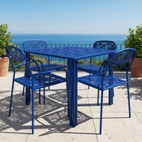 صندلی پلاستیکی طرح گل