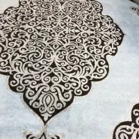 فرش ۶ متری آبی طوسی