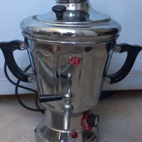 سماور برقی استیل و کباب پز ۴ شعله گازی
