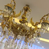 لوستر برنج۱۰شاخه(یک عدد)