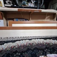 تخت دونفره ام دی اف  کاملا سالم|تخت و سرویس خواب|جهرم, |دیوار