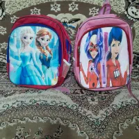 کیف مدرسه دخترانه۲عددنواکبندکاپشن دخترانه۲عدد نوی