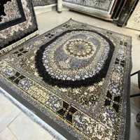 فرش 12 متر طرح سنگ نما زغال سنگی|فرش|سمنان, |دیوار